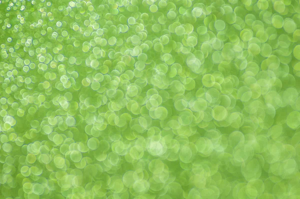 Defocused abstract green lights background — Stock Photo, Image