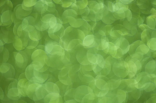 Defocused abstract green lights background — Stock Photo, Image