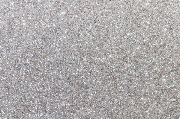 Silver glitter texture background — Stock Photo, Image