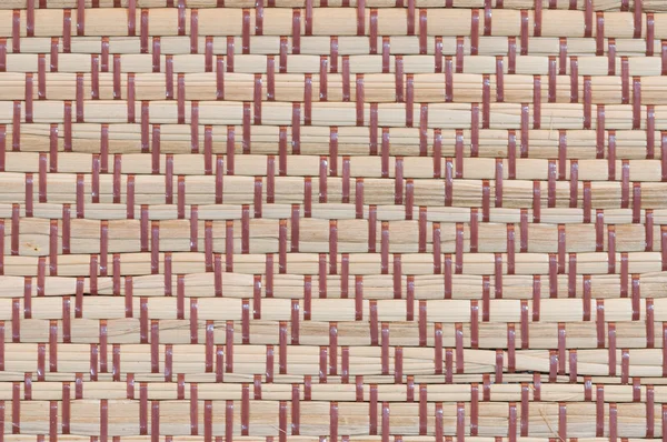 Artesanal tejido textura tailandés sedge mat fondo — Foto de Stock