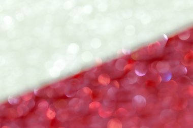 fundo desfocado abstrata brilhantes luzes vermelhas e brancas