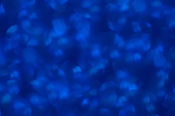 Fondo de luces azules abstractas desenfocadas — Foto de Stock