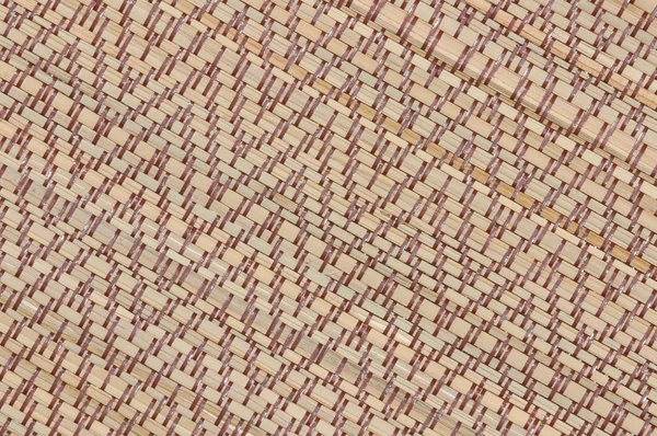 Handcraft weave texture thai sedge mat background — Stock Photo, Image