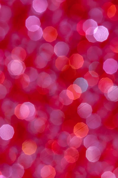 Abstracto desenfocado rojo brillante y blanco luces fondo — Foto de Stock