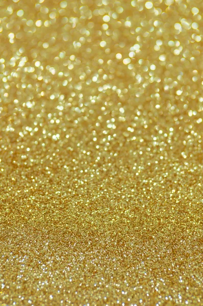 Desfocado abstrato dourado luzes fundo — Fotografia de Stock