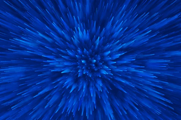 Blue glitter explosion lights abstract background — Stock Photo, Image