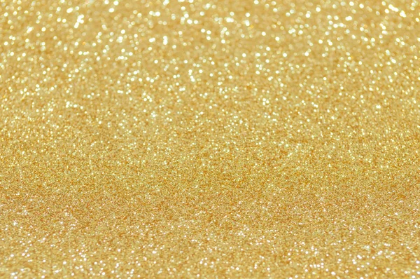 Desfocado abstrato dourado luzes fundo — Fotografia de Stock