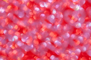 ufuk soyut kırmızı ışıklar ile kalp arka plan