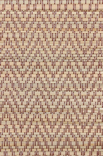 Handcraft weave texture thai sedge mat background — Stock Photo, Image