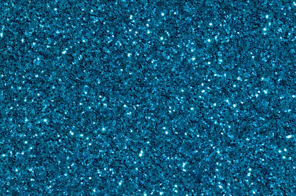 Blauwe glitter textuur achtergrond — Stockfoto