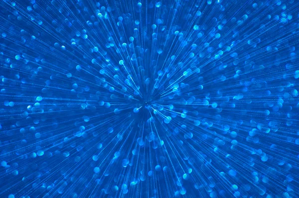 Blue glitter explosion lights abstract background — Stock Photo, Image