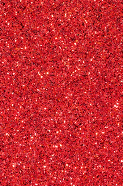Rött glitter konsistens bakgrund — Stockfoto