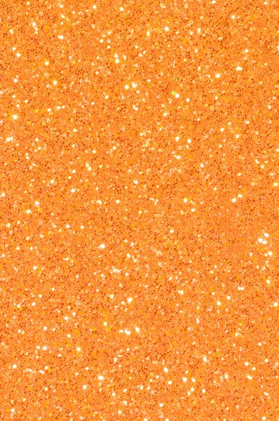 Orange glitter texture background — Stock Photo, Image