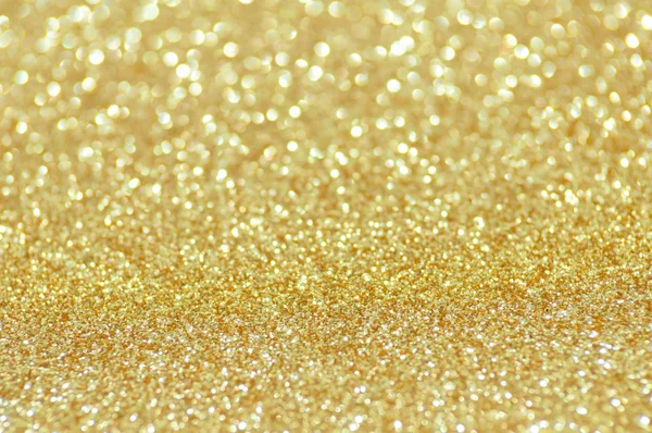 Desfocado abstrato dourado luzes fundo — Fotografia de Stock