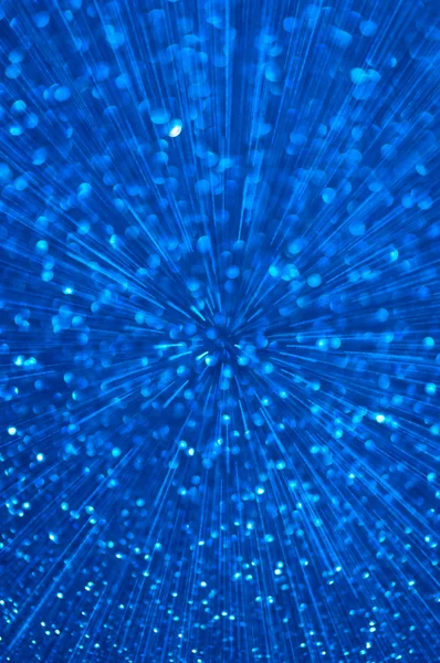 Blue glitter explosion lights abstract background — Stock Photo, Image