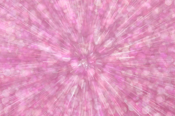Rosa brillantini esplosione luci astratto sfondo — Foto Stock