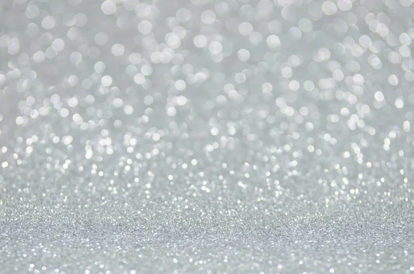 Defocused abstract silver lights background — Stock Photo, Image