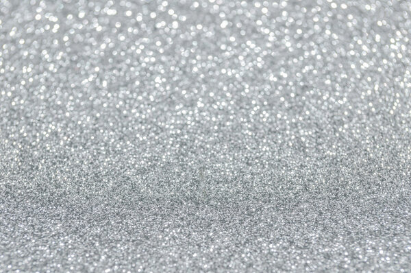 defocused abstract silver lights background