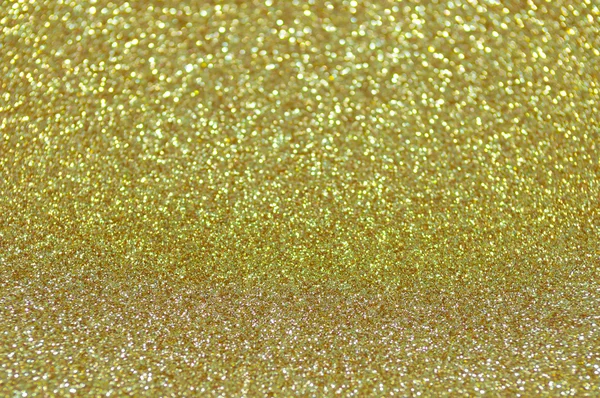 Desfocado abstrato dourado luzes fundo — Fotografia de Stock