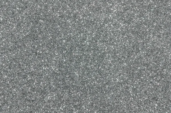 Silver glitter texture background — Stock Photo, Image