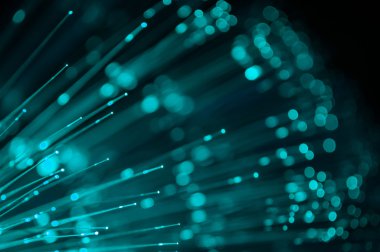 Fiber optik ışıklar soyut arkaplan
