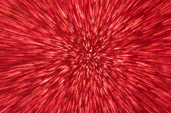 Vermelho abstrato explosão luzes fundo — Fotografia de Stock