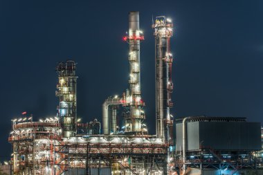 Petrol ve gaz rafineri Petrokimya fabrikası