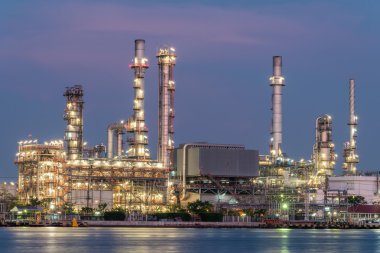 Petrol ve gaz rafineri Petrokimya fabrikası