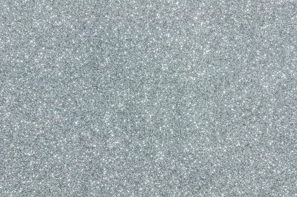 Silver glitter texture background — Stock Photo, Image