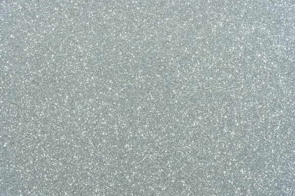 Silver glitter texture background — Stock Photo, Image