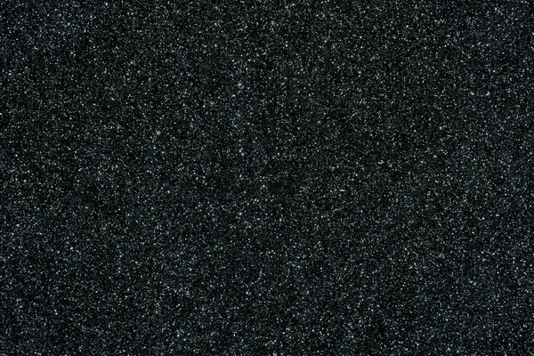 Black glitter texture abstract background — Stock Photo, Image