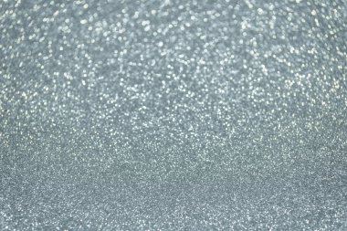 Odaklanamayan soyut gümüş ışıklar arka planı