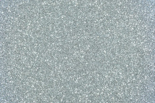 Silber glitter Textur Hintergrund — Stockfoto