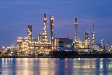 Petrol ve gaz rafineri Petrokimya fabrikası