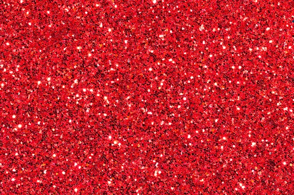 Red glitter texture abstract background — Stock Photo, Image