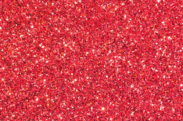 Red glitter texture abstract background — Stock Photo, Image