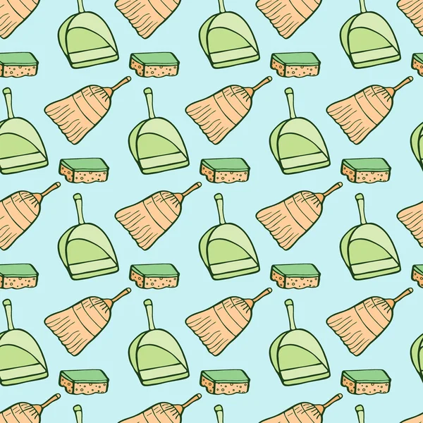 Dikişsiz desen araç vektör çizim Temizleme