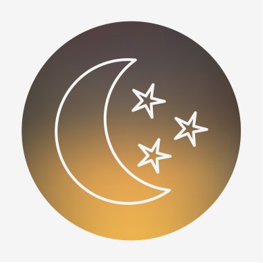 Hava düz stil ikonu.