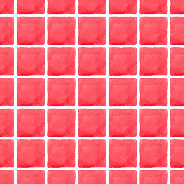 Seamless pattern with square tiles. Hand-drawn background. Vector illustration. — 图库矢量图片