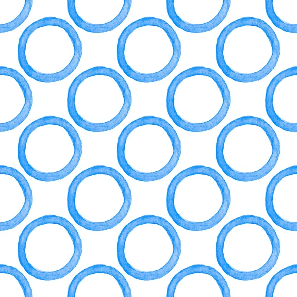 Seamless pattern with rounds. Hand-drawn background. Vector illustration. — Wektor stockowy