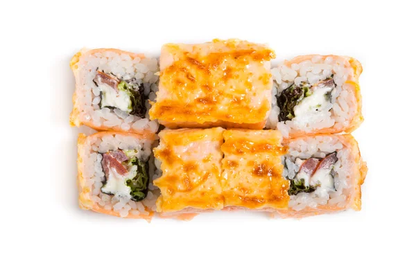 Rollos de arroz japoneses —  Fotos de Stock