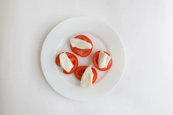 Tomates et mozzarella — Photo