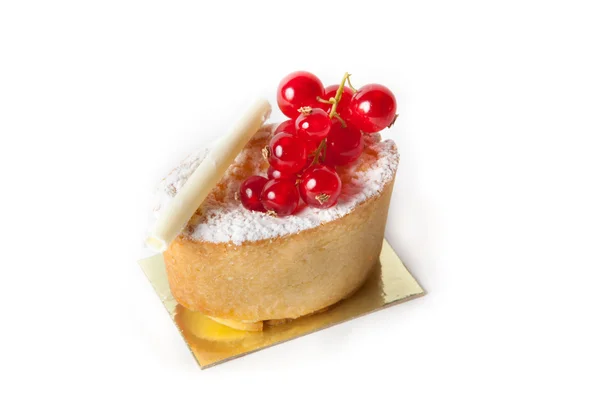 甜点蛋糕与醋栗 — 图库照片
