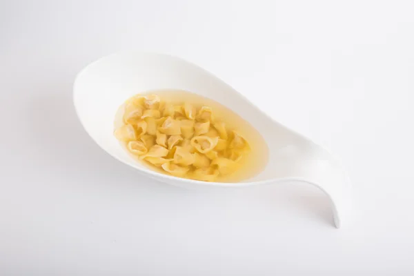 Italienische Makkaroni-Suppe — Stockfoto