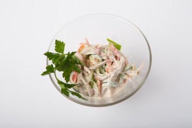 Asya salata bir kase