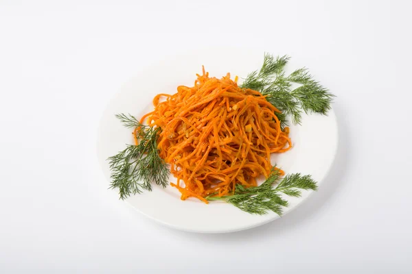 Asiatischer Karottensalat — Stockfoto