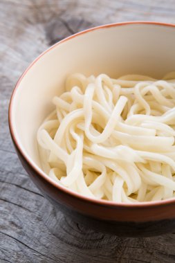 Asya noodles pişmiş