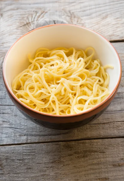 Asya noodles pişmiş — Stok fotoğraf