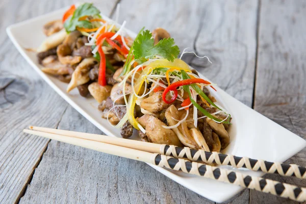 Snack de champiñones asiáticos —  Fotos de Stock
