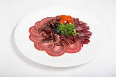 Jambon, salam ve farklı tür et